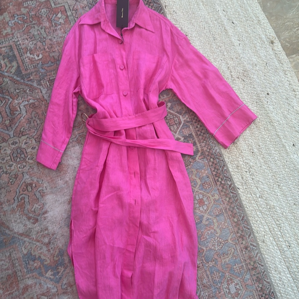 Massimo DUTTI linen dress